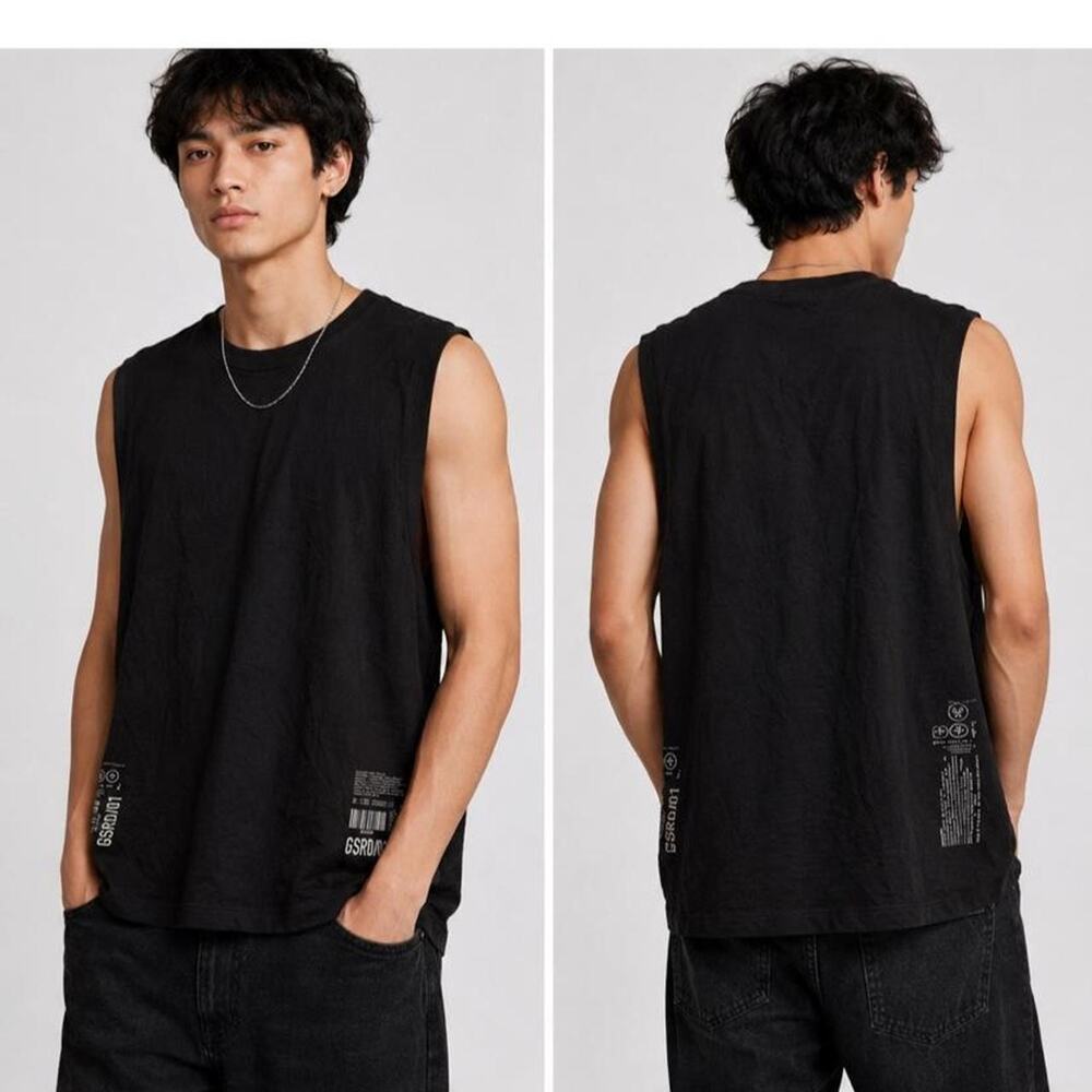 G star raw sleeveless graphic